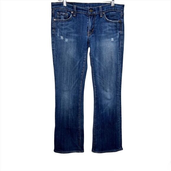 Citizens Of Humanity Ric Rac 108 Stretch Low Waist Bootcut Jeans Denim - Picture 2 of 14